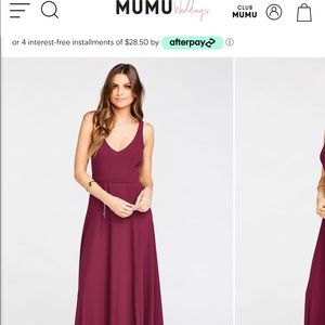 Show me your mumu- bridesmaids dress!
